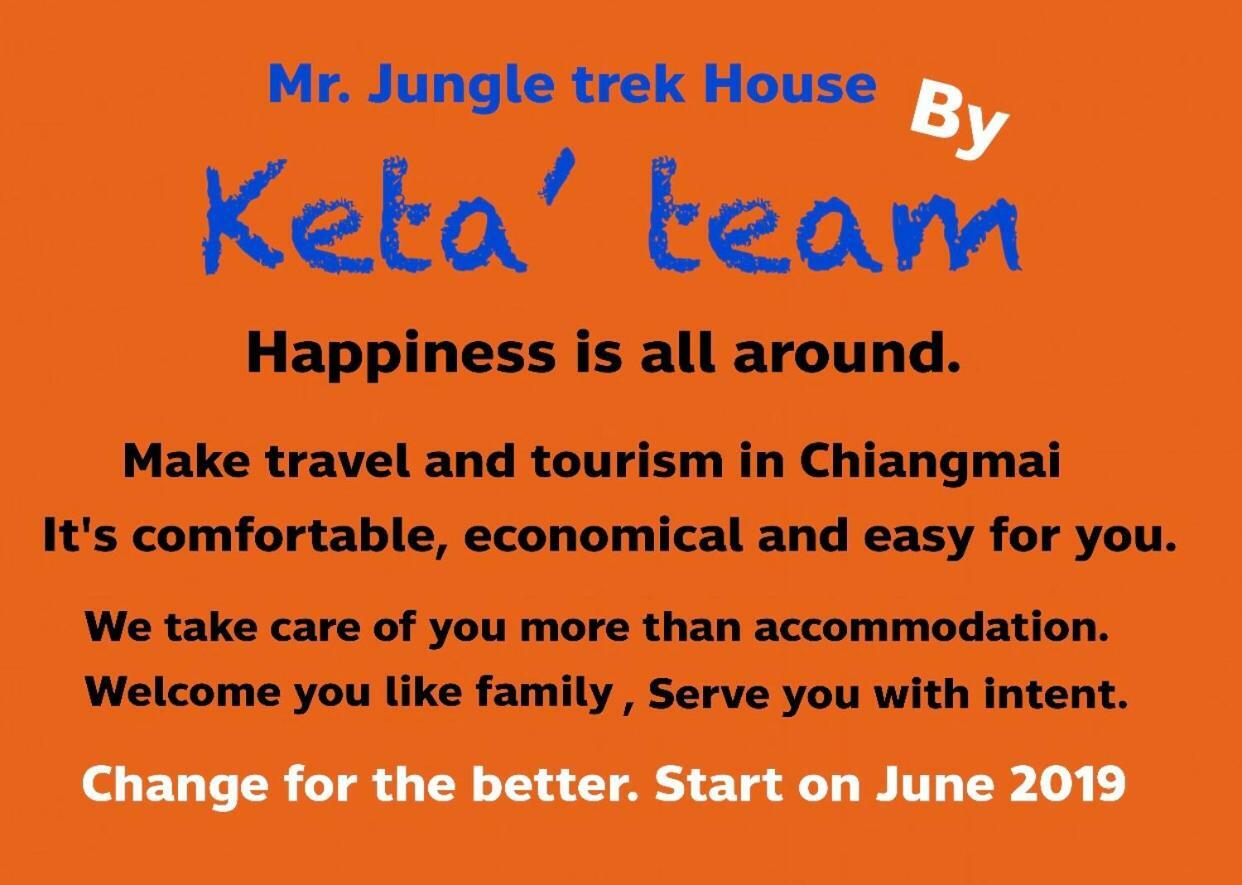 Keta' Jungle Trek House Hostel Chiang Mai Ngoại thất bức ảnh